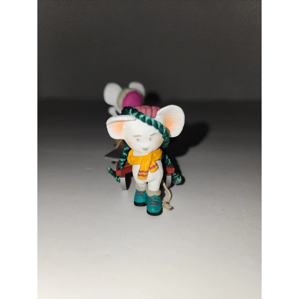 Hallmark Keepsake Ornament Time for A Treat Mice Hershey 1996‎